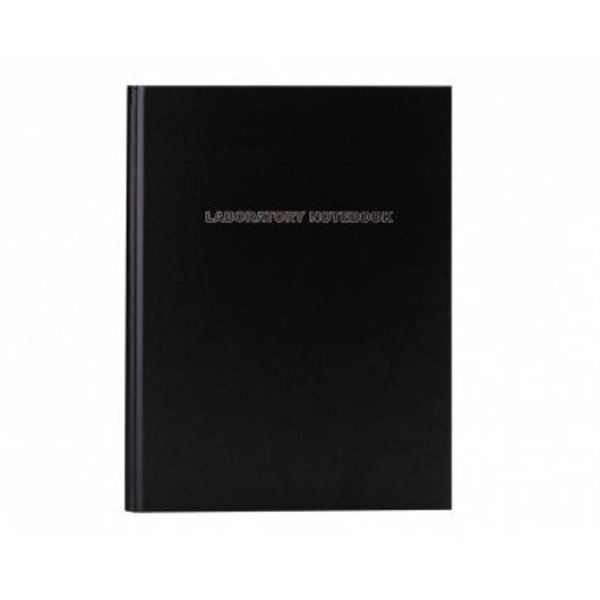 Heathrow Scientific Laboratory Notebook, Lined, Black, 100 pg 212614